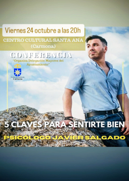 CONFERENCIA: 5 CLAVES PARA SENTIRSE BIEN