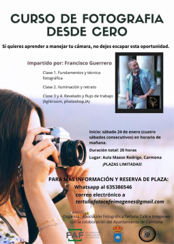 CURSO DE FOTOGRAFÍA DESDE CERO